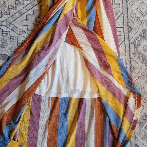 All In Favor, Multicolor Midi Dress, Women's Size XS - Picture 3 of 4